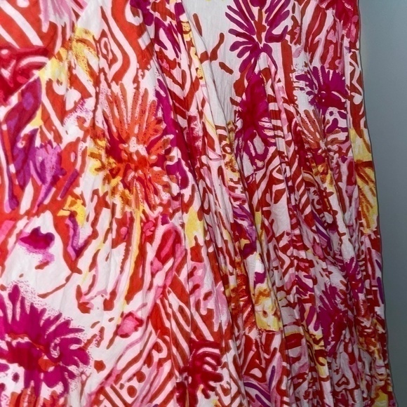 EUC Snazzies By Artwear Recycled Full Skirt Maxi Dress Handmade Size XL - Picture 5 of 7